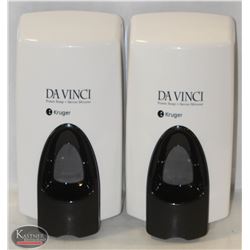 TWO DA  VINCI 09250 BATHROOM SOAP DISPENSER
