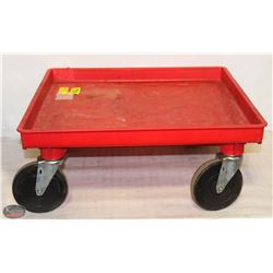 HD COMMERCIAL TRAYEX DISHWASHER RACKS DOLLY-RED