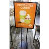 Image 1 : SIGN ADVERTISING STAND SIGN BOARD SIZE 22"X28"