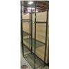 Image 1 : 4-TIER GREEN WIRE COMMERCIAL STORAGE RACK