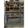 Image 1 : 3-TIER GREEN WIRE COMMERCIAL STORAGE RACK