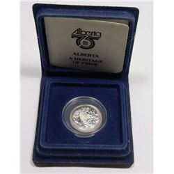 1980 ALBERTA 75TH SILVER MEDALLION