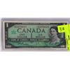 Image 1 : 1967 CANADIAN ONE DOLLAR REPLACEMENT BILL.