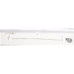 ESTATE .950 STAMPED SILVER & AMAZONITE