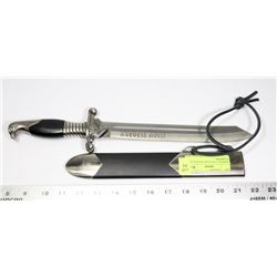 REPRODUCTION NAZI DAGGER AND SCABBARD
