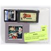 Image 1 : 3 VINTAGE VIDEO GAMES ZELDA, POKEMON, STAR WARS