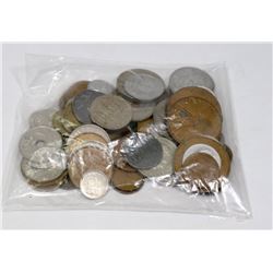 BAG OF OLD COLLECTOR COINS
