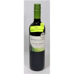 2015 PEPPERWOOD GROVE OLD VINE ZINFANDEL.