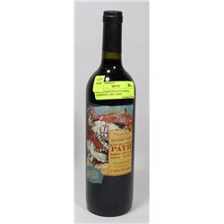 2005 ENCHANTED PATH SHIRAZ CABERNET. 16%, 750ML.