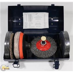 NEW MASTERCRAFT 35-PC ANGLE GRINDER