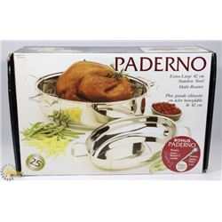 PADERNO EXTRA LARGE (42 CM) STAINLESS