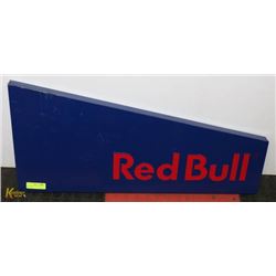 METAL RED BULL WALL HANGING SIGN - BLUE