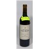 Image 1 : 1992 CHATEAU TALBOT. 12.5%, 750ML.