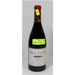 2003 TRES PICOS BORSAO GARNACHA. 14.5%, 750ML.