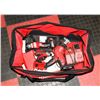Image 1 : POLICE SEIZURE! MILWAUKEE TOOL BAG WITH CORDLESS