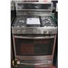 Image 1 : GE 30" FREE STANDING SELF CLEANING GAS RANGE W/