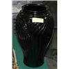 Image 1 : LARGE BLACK DECORATIVE VASE - 16 INCH
