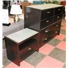 Image 1 : 6 DRAWER DRESSER (51"X20"X43") W/ MATCHING NIGHT