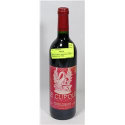 2003 LE CUPOLE TRINORO, ROSSO TOSCANA. 14%, 750ML.