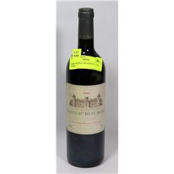 2000 CHATEAU BEAUMONT. 12.5%, 750ML.