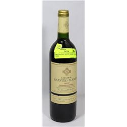 2000 CHATEAU SAINTE MARIE 12.5%, 750ML