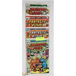 4  FANTASTIC FOUR VINTAGE COMICS