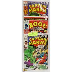 3 CAPTAIN AMERICA  2001 COLLECTOR COMICS