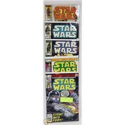5 STAR WARS COLLECTORS COMICS