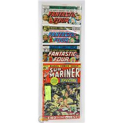 4 F.F. AND SUB MARINER COLLECTORS COMICS
