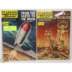 WAR OF THE WORLDS CLASSIC COLLECTORS COMICS