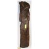 Image 1 : 3FT HAND CARVED WOOD WOMAN