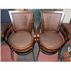 Image 1 : SET OF 4 DINING CHAIRS.