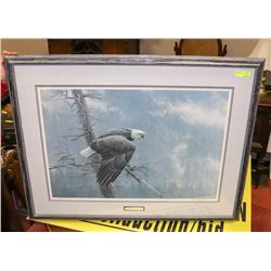 LTD ED 33491/42558 SIGNED ROBERT BATEMAN FRAMED