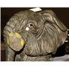 Image 2 : HEAVY CERAMIC TEARDROP ELEPHANT 20"TALL.