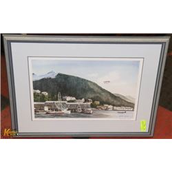 ELIZABETH ROSE PORTSIDE PRINT #2/60, 28"X21".