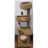 Image 1 : NEW WHISKER CITY PLAY PARK CAT TREE, 58" TALL.