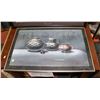 Image 1 : FRAMED POTTERY PICTURE