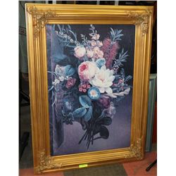 LARGE FLOWER PAINTING