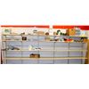 Image 1 : LARGE SECTION OF METAL SHELVING INCL EXTRA