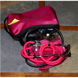 NEW BLOOD PRESSURE CUFF AND STETHOSCOPE