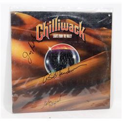 CHILLIWACK LIGHTS FROM THE VALLEY SIGNED LP.