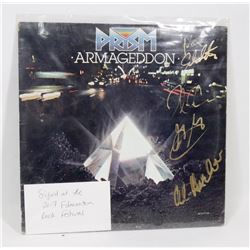 PRISM SIGNED ARMAGEDDON LP.