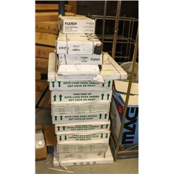 BAILIFF SEIZURE STACK OF TILE AND RUBBER BASE