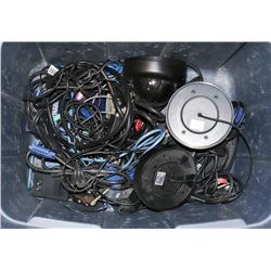 BAILIFF SEIZURE TOTE W/ SECURITY CAMERAS