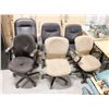 Image 1 : BAILIFF SEIZURE LOT OF 6 OFFICE CHAIRS