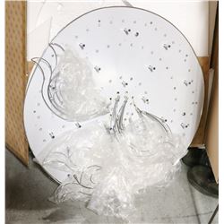 BAILIFF SEIZURE LARGE LED LIGHT FIXTURE