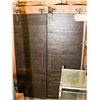 Image 1 : LOT OF 2 BARN STYLE DOORS