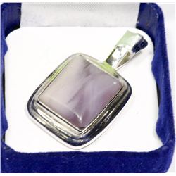 STERLING SILVER .925 CHALCEDONY PENDANT