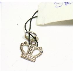 STERLING SILVER .925 CROWN PENDANT