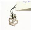 Image 1 : STERLING SILVER .925 CROWN PENDANT